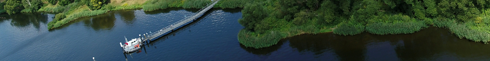 Luftbild Tesperhude an der Elbe (Foto: Michael Streßer / Hereon)